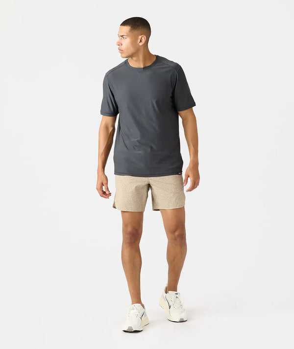 Aire Tee Charcoal Gray