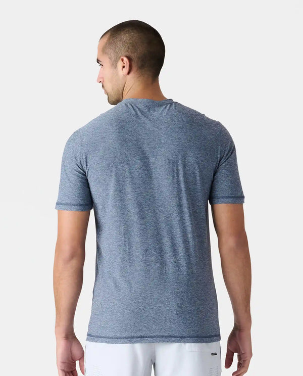 Aire Tee Navy Heather